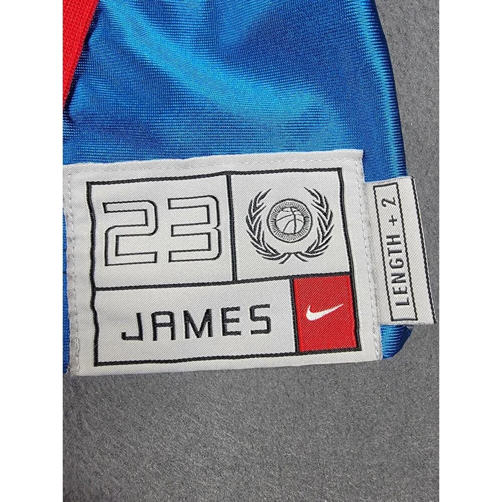 Nike United Ballers Basketball Jersey Mens‎ 2XL LeBron James 23 King NBA Shirt